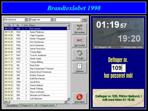 Run The Race event management software